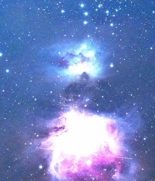 オリオン大星雲付近