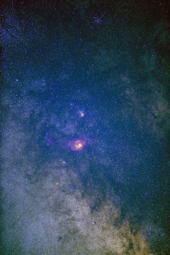 三裂星雲・干潟星雲