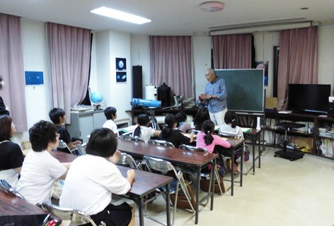 夜間観望会１（矢浜小学校）