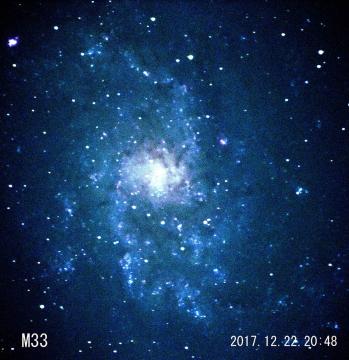 M３３　さんかく座　銀河