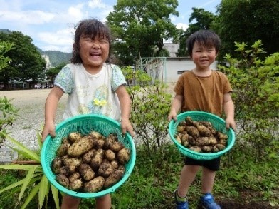 こんなにたくさん採れました！