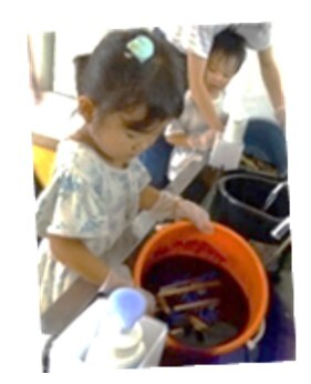 敷物づくり　４