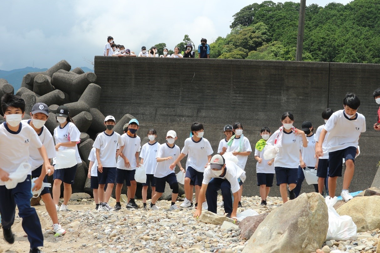 ２年レク（宝探し）