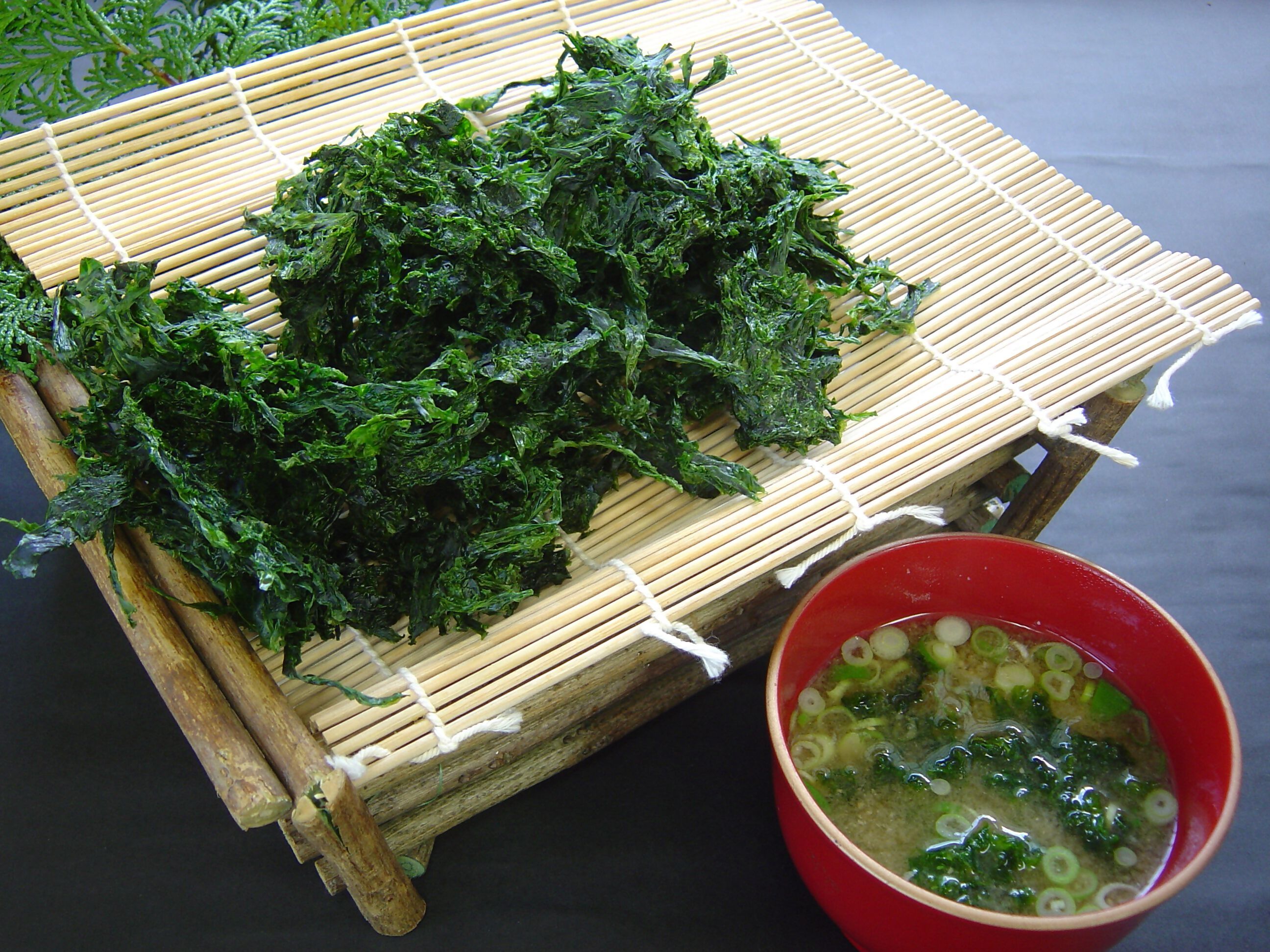 あおさの味噌汁