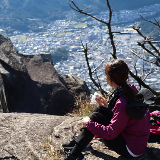 天狗倉山大岩